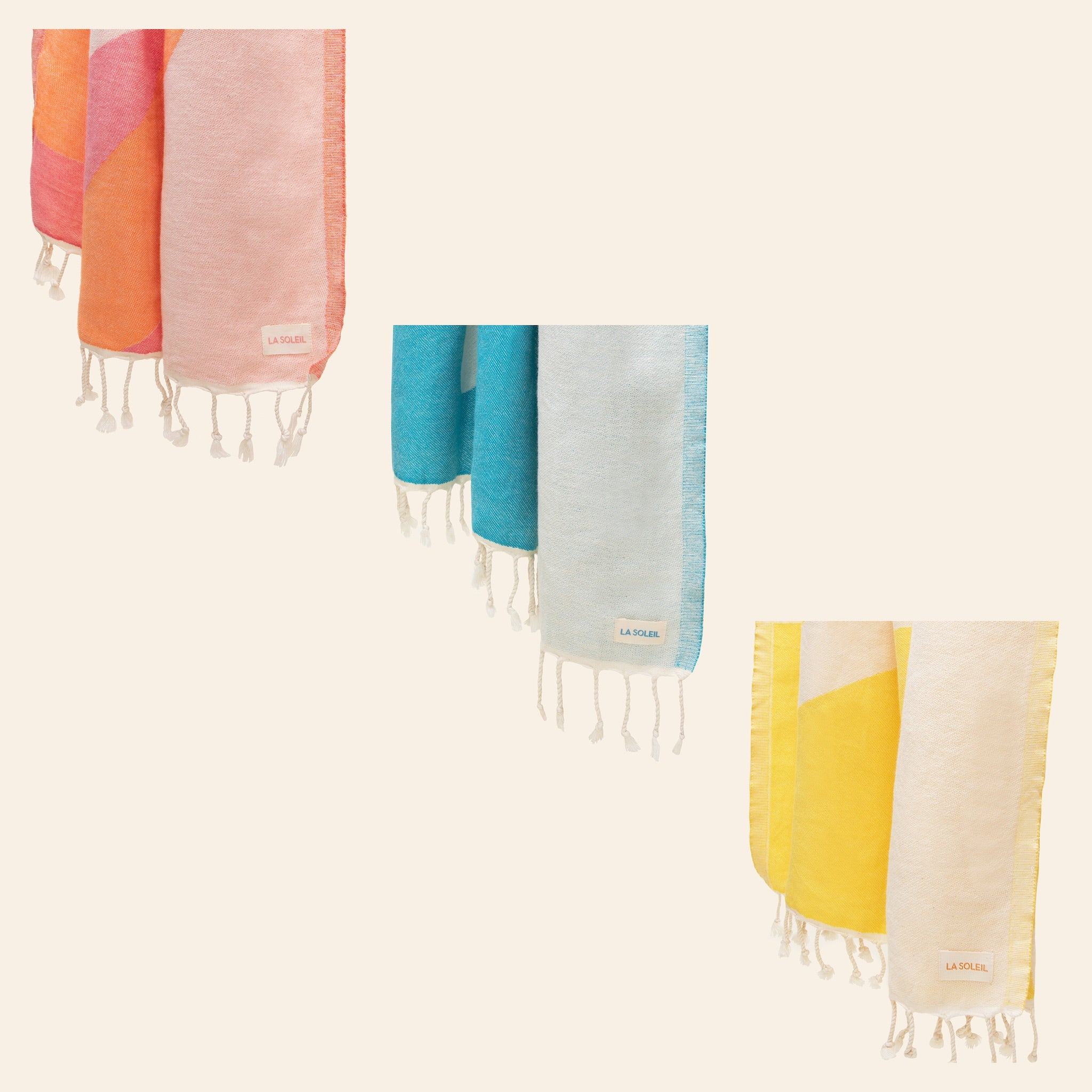 Saint-Tropez Beach Towel Bundle of 3