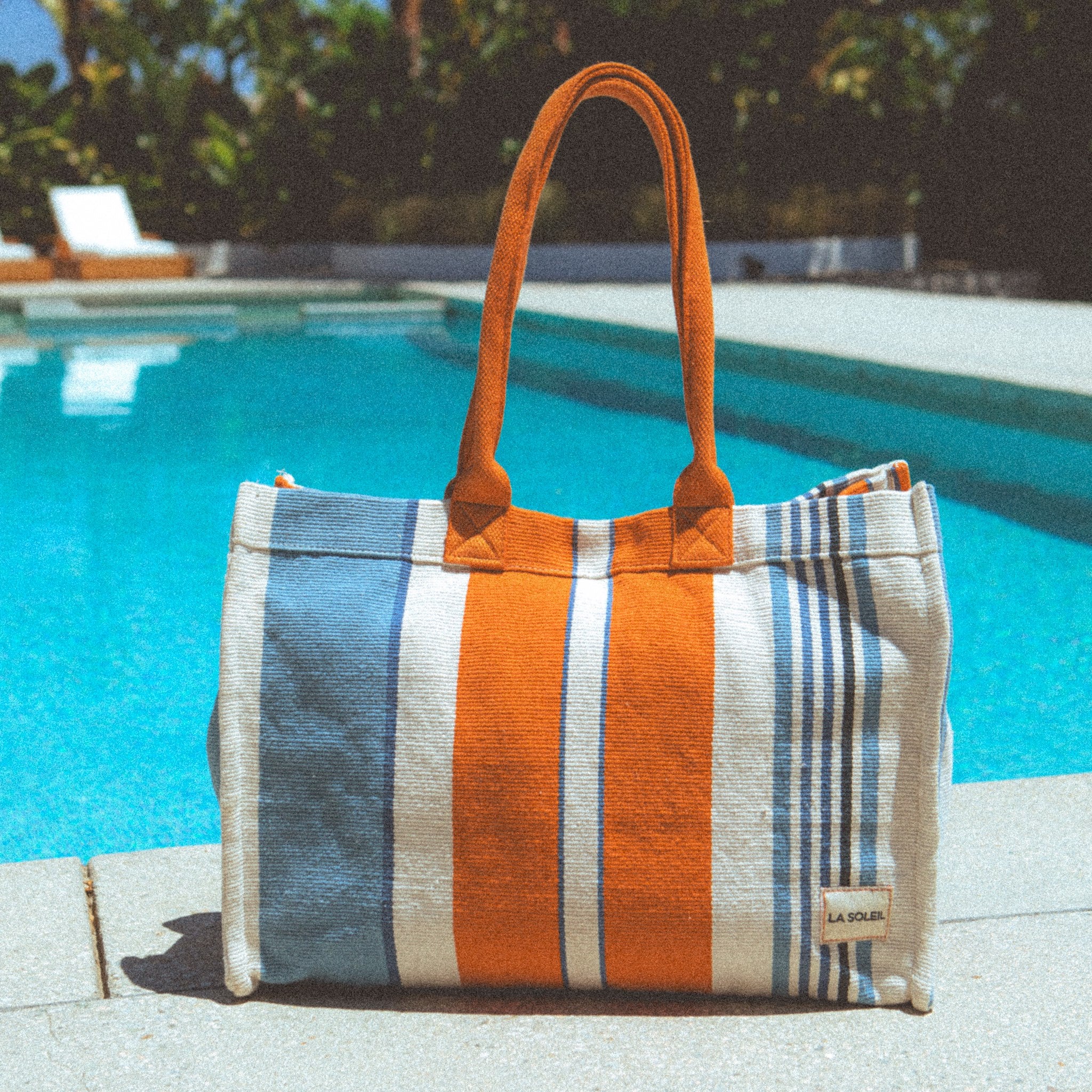 Voyage Saint-Tropez Large Tote Bag