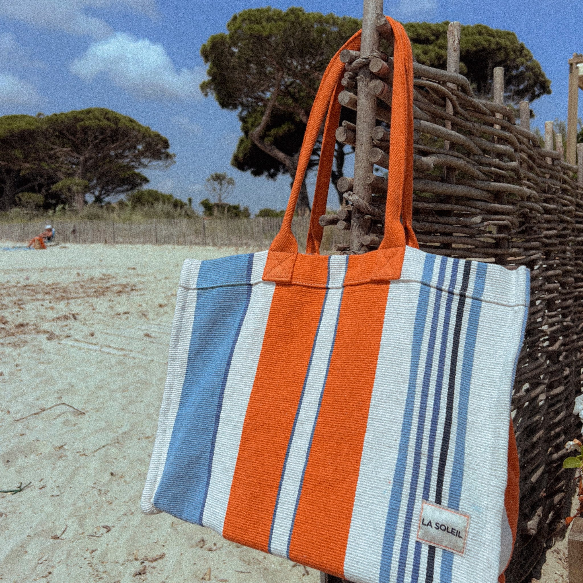 Voyage Saint-Tropez Large Tote Bag